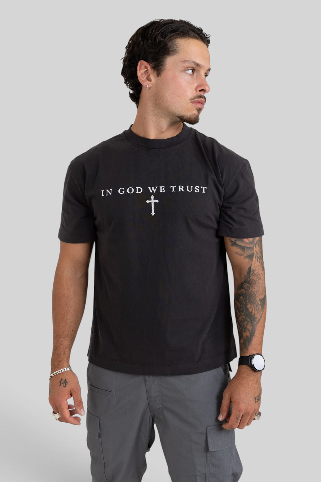 In God We Trust Washed Cotton T-Shirt
