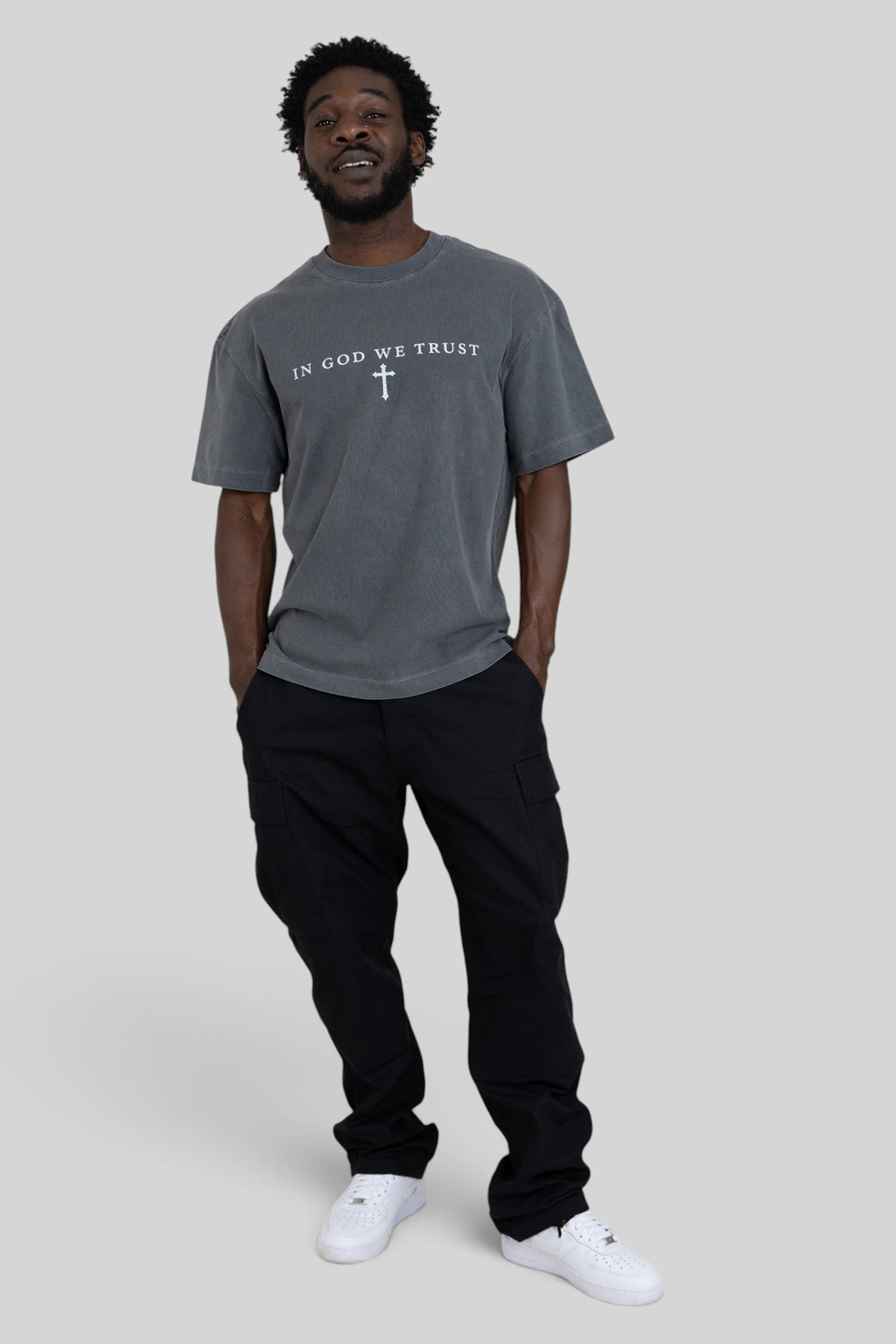 In God We Trust Washed Cotton T-Shirt