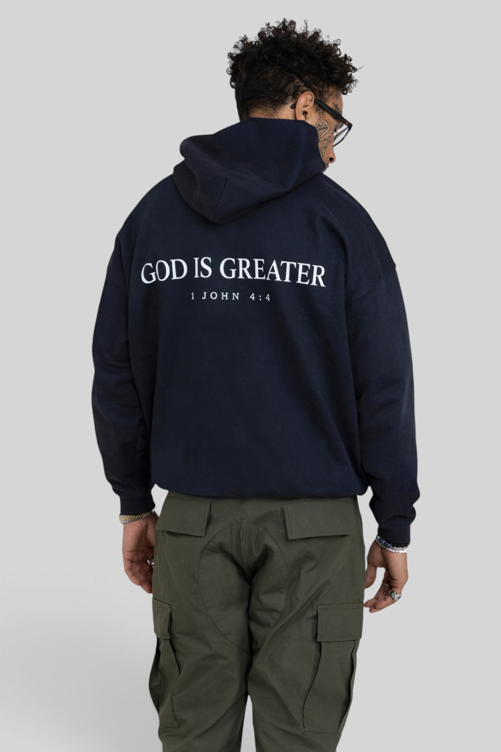 God Is Greater Heavyweight Hoodie