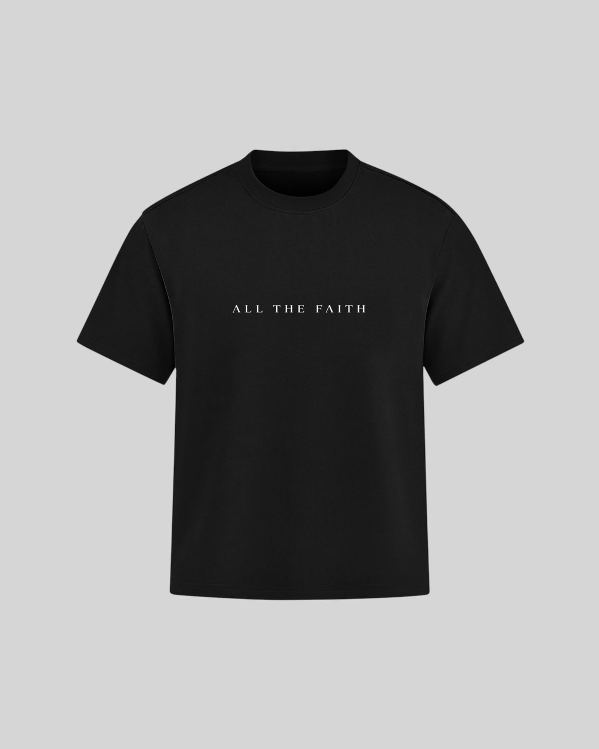 All The Faith Cross Back Oversized T-Shirt