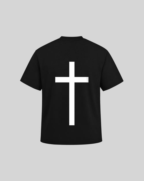 All The Faith Cross Back Oversized T-Shirt