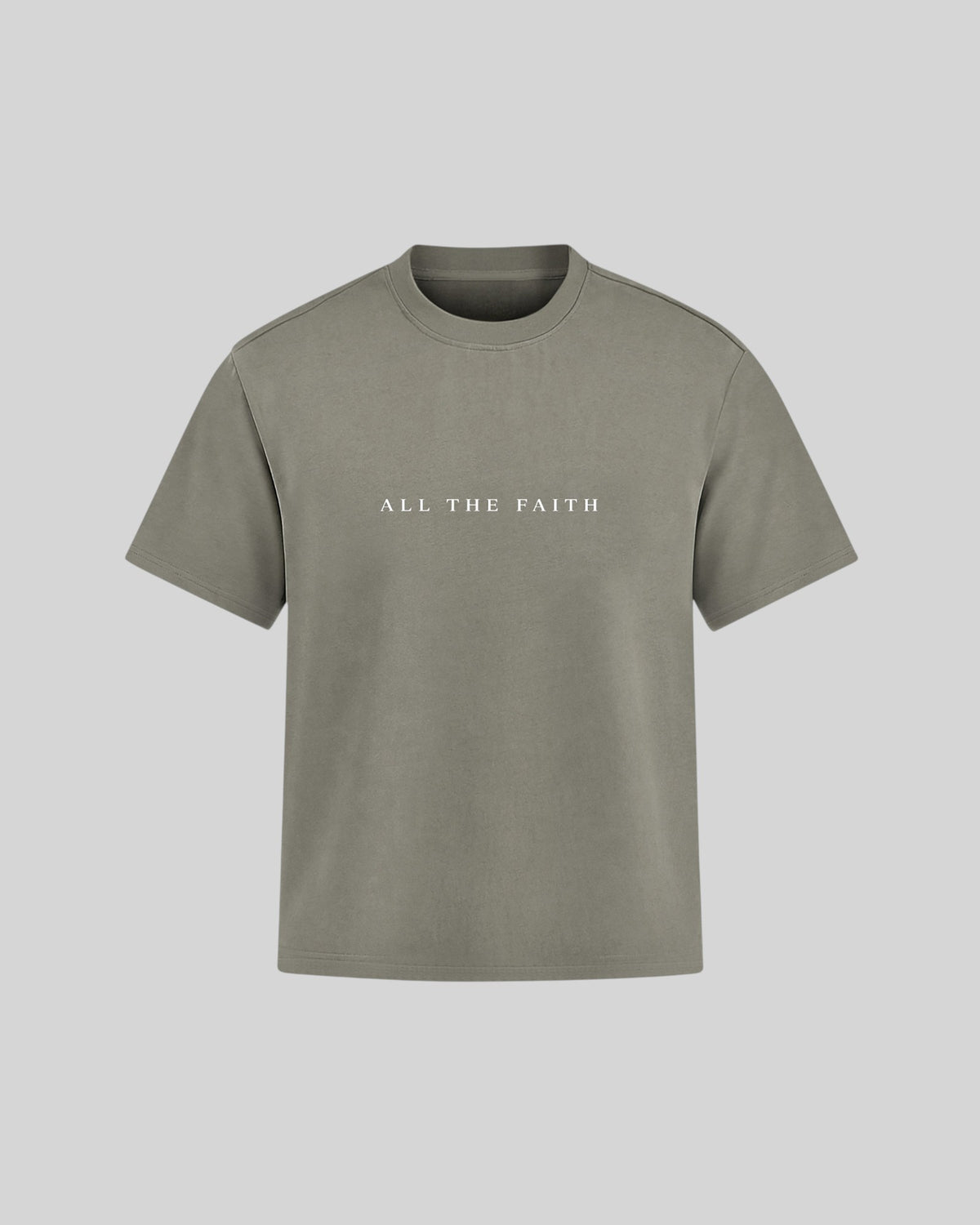 All The Faith Cross Back Oversized T-Shirt