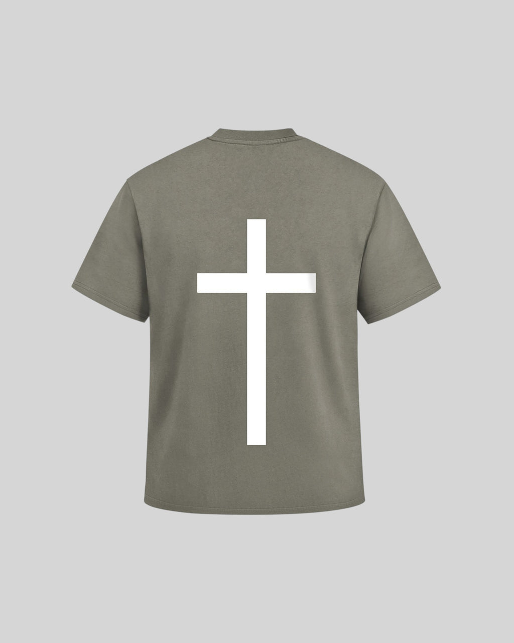 All The Faith Cross Back Oversized T-Shirt