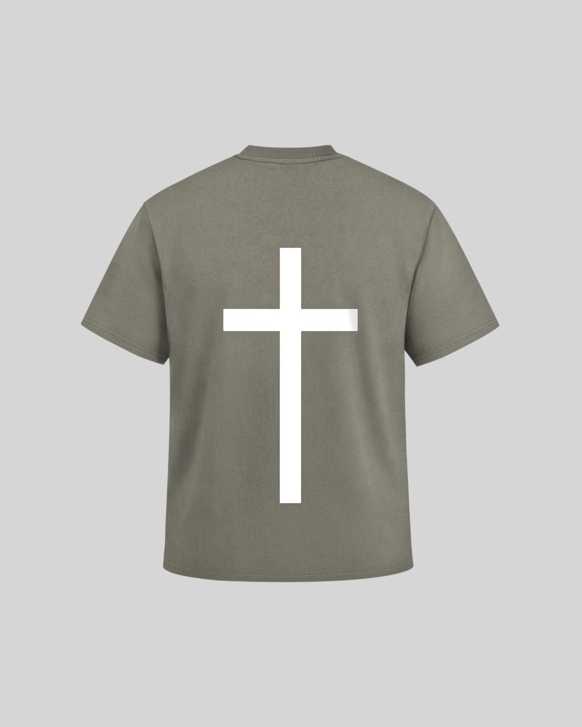 All The Faith Cross Back Oversized T-Shirt