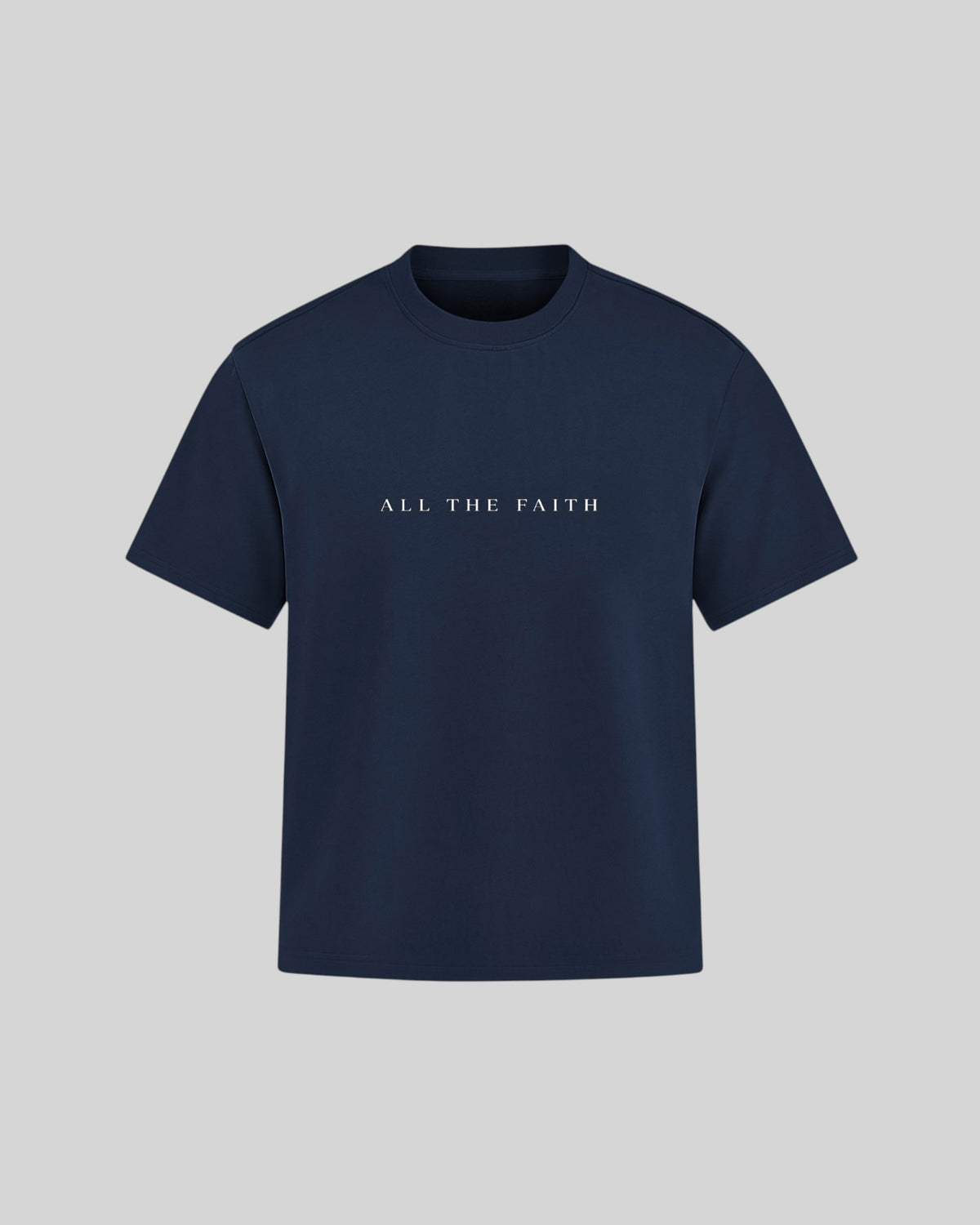 All The Faith Cross Back Oversized T-Shirt