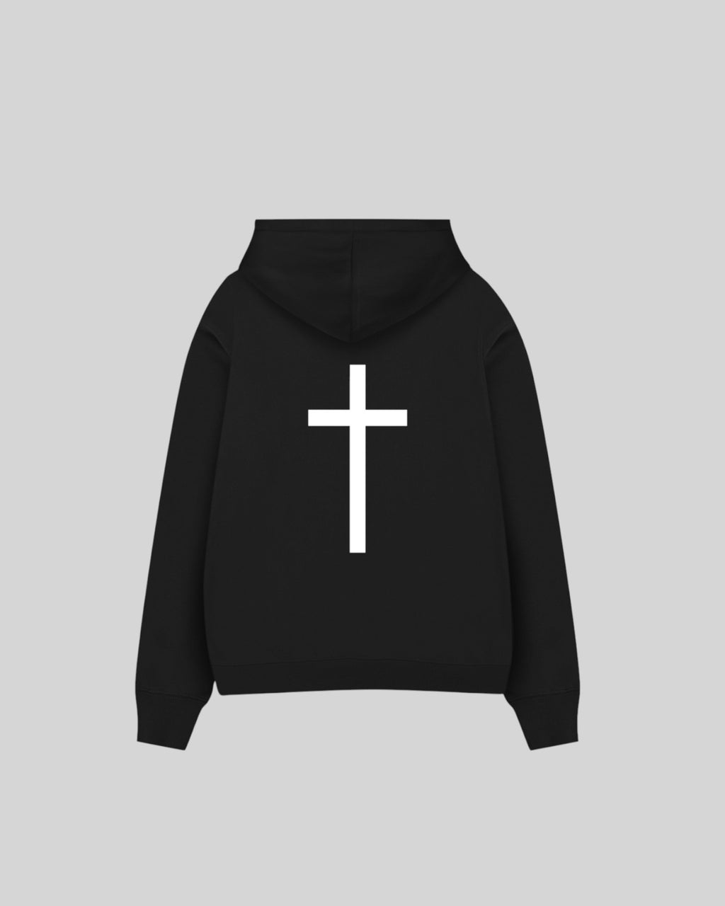All The Faith Cross Back Heavyweight Hoodie