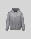 In God We Trust Faded Oversized Hoodie